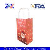 Shandong Packaging and Printing Paper Gift Bags With Twist Handles Brown Paper Shopping Bag thumbnail-2