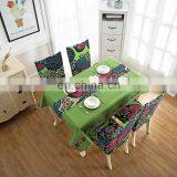 Water Resistant Flower Table Cloth Kitchen Dining Table Rectangular Party Table Covers Home Decoration Christmas Ornement thumbnail-3