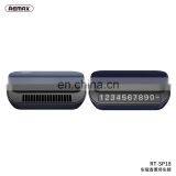Remax 2020 Hot Seller Privacy Protection Temporary Parking Number Plate With Car Fragrance thumbnail-4