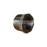 1 Inch *3/4 Inch 304 Forged Stainless Steel Hex Reducer Threaded Bushing Connector thumbnail-5