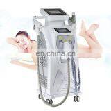 4 in 1 Vertical professional three handles SHR OPT big spot size ipl laser hair removal machine