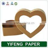 2015 New Design Heart Shape Cardboard Box For Chocolate Packaging With PVC Insert thumbnail-3