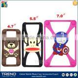 Big Size 3d Cartoon Silicone Bumper Case for Ipad Air, Universal Silicone Phone Case thumbnail-6