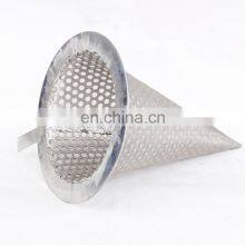 Temporary Filter Stainless Steel Pipes Use Tapered Wire Mesh Filters thumbnail-2