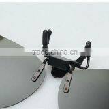 High Qulality Yellow Night Vision Mirrored Women Men Clip on Driver PC Sunglasses thumbnail-6