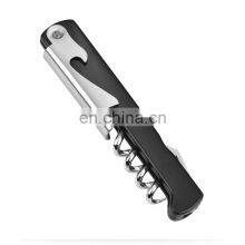 Customised Vertical Tabletop Personal Stainless Steel Corkscrew Handle Plastic Bottle Red Wine Opener thumbnail-5