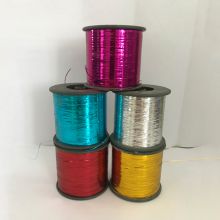 Colorless metallic yarn