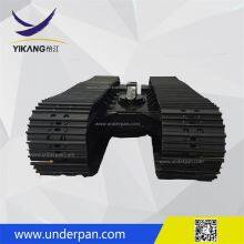Custom 60 Tons Crawler Mobile Crusher Chassis Steel Track Undercarriage for Heavy Machinery From China thumbnail-4