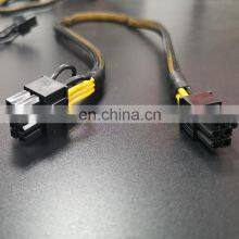 High Quality 8 Pin to Dual 8 (6+2) Pin Pci Express Power Converter Cable Pcie Splitter Power Cable Gpu Graphics Card