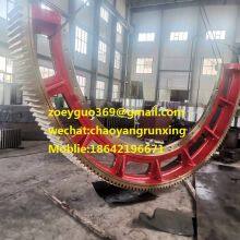 Customized Casting Steel Girth Gear for Ball Mill Rotary Kiln Dryer thumbnail-2