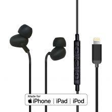 2018 Amazon Top Seller Earbuds for Iphone 6 Black Fashion Special Design MFi Earphone Headset for Iphone 6 thumbnail-2