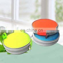 Private Label 2021 Designer Foldable Food Plastic Portable Travel Dog Slow Feeder Bowl thumbnail-1