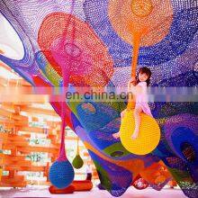 Kids Ropes Crocheted Playground Climbing Net