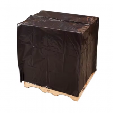 Custom Waterproof Large Pallet Transparent Clear PE Plastic Packaging Cover Bags For Logistic Packing thumbnail-2