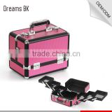 2016 PVC Portable Empty Cosmetic make up Case