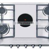 Good Disign Five Burner Stainless Steel Gas Hob thumbnail-1