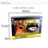 1:14 4 CH Full Function RC Car With Light and Steering Wheel Gravity Sensing Remote Control Toy Car thumbnail-5