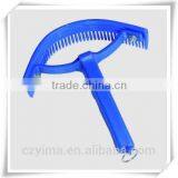 Plastic Horse Sweat Scraper With Comb for Cleaning thumbnail-1