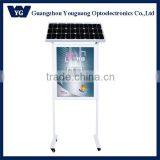 Outdoor Solar Powered Led Advertsing Light Board