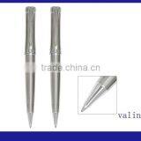 (va1104) Black and Silver Promotion Metal Gift Pen With Twist Mechanism thumbnail-1