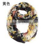Top-selling Foreign Trade Attractive Splash-ink Printing Fashion Infinity Shawl Round Neck Scarf thumbnail-5