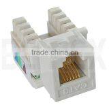 Cat6a Keystone Jack, Cat6a UTP Keystone Jack, Cat6a Unshielded Keystone Jack thumbnail-5