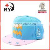Brushed Cotton Embroidery Promotional Snapback Hat And Cap thumbnail-1