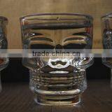 1.5oz Spooky 3D Skull Shot Glass, Set of 4