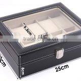 C35-1 ANPHY 10 Pcs Square Watch Box High Grade Display Watches Quality Choice thumbnail-2