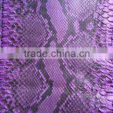 Black Genuine Snake Skin Hide Leather Python Round Cold For Luxury Bracelet Making thumbnail-6