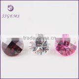 Wholesale Aaa Round cz Lab Created Garnet Gemstone