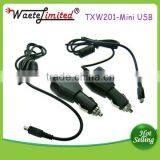 Factory Price 5v 2.1a Portable Mini Dual Usb Car Phone Charger on Sale