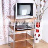 Living Room 4-tiers Metal tv Stand thumbnail-1