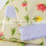 PVC/PEVA Lace Tablecloth With Waterproof & Oilproof thumbnail-6