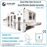 CB228 Dispenser 4 Line V Fold Hand Paper Towel Machine
