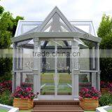 Energy-saving Temperede Insulated Glass Sunroom Glass House Sun Room thumbnail-3
