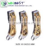 Luxury Middle East Style Gold Beads Feet Nail Cutter/ Culticle Clipper