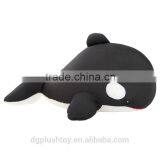 Black Wholesale Dolphin Plush Stuffed Sea Animal Toys for Kids thumbnail-3