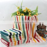 Dobby striped face towel