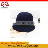 China Factory Top Quality Wholesale Pork Pie Hat Custom Floppy Hat thumbnail-4