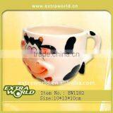 Handpainting Ceramic Cow Milk Cup thumbnail-1