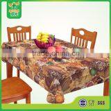 Special Design PVC Table Cloth With Printed Food Pattern