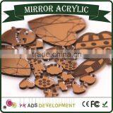 High Quality Professional Custom Mirror Work Dress Antique Gold Leaf Frame Wall Mirror Almirah Mirror Stainless Steel Sheet thumbnail-5