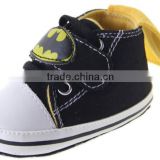 Factory direct foreign trade hot black Superman baby slip Baby Toddler shoes #hs126#