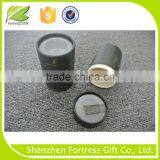 Black Paper Tube Packaging With Pvc Window