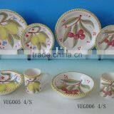 Hand Painted Dolomite Tableware