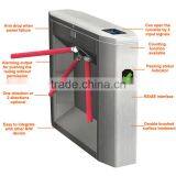 RFID Access Control Turnstile With Factory Price Electric Semi Automatic Tripod Turnstile Gate thumbnail-2