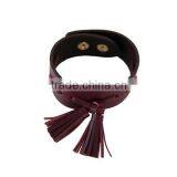 New Design Fashion Women Cuff Bracelet With Tassel