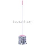 cotton floor clening mop mop refiill 300g head long handle blue with white