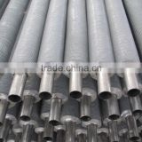 Aluminum finned tube, extruded fin tube, high finned tube with space, clip